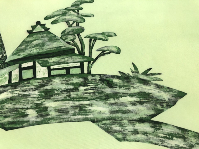 JAPANESE KIMONO / ANTIQUE NAGOYA OBI / SHIOZE / WOVEN HOUSE